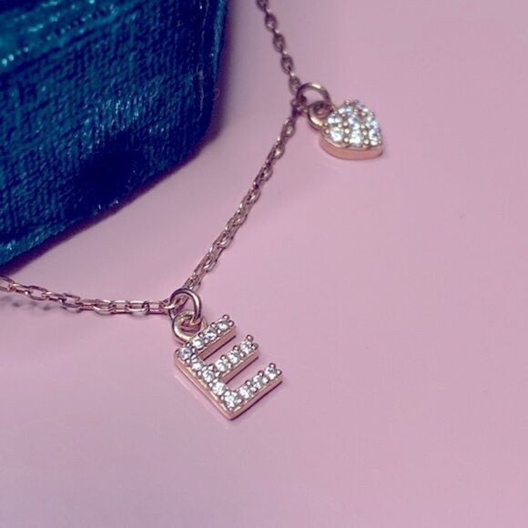 💛 NWT 925 Rose Gold Vermeil CZ Love Heart Charm Bracelet - Picture 6 of 7